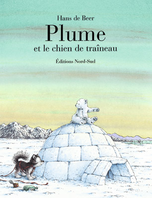 Plume et le chien de traîneau